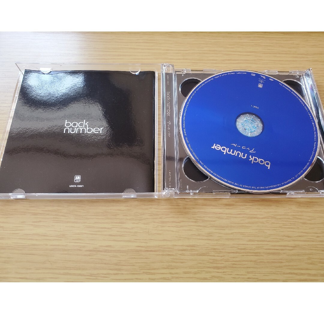 BACK NUMBER(バックナンバー)のバックナンバー　アンコール　中古 エンタメ/ホビーのCD(ポップス/ロック(邦楽))の商品写真