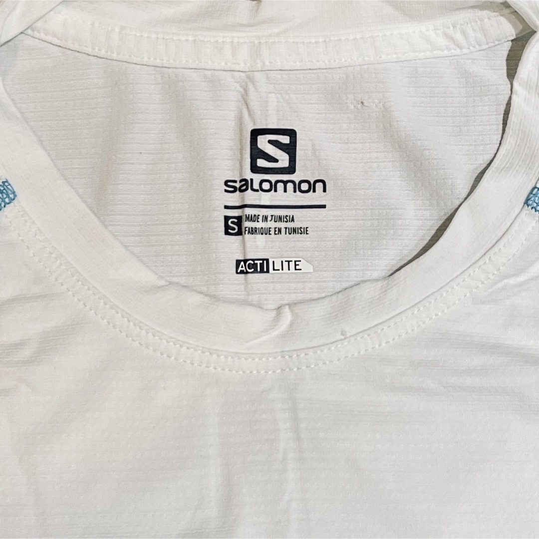 SALOMON(サロモン)のSALOMON サロモン 速乾性ランニングTシャツ　メンズS スポーツ/アウトドアのランニング(ウェア)の商品写真