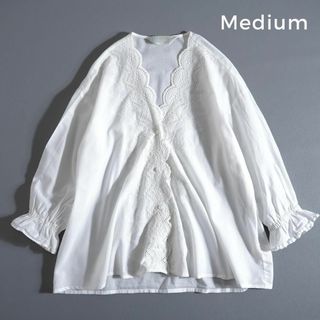 ミディウミ(MidiUmi)の792*ミディウミ MidiUmi レース ブラウス(シャツ/ブラウス(長袖/七分))