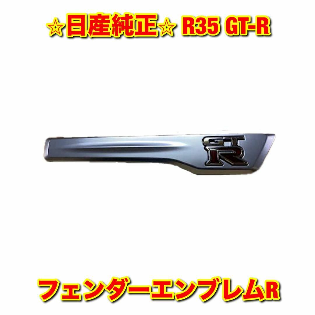 日産(ニッサン)の【新品未使用】GT-R R35 フロントフェンダーフィニッシャー 右側単品 R 自動車/バイクの自動車(車種別パーツ)の商品写真