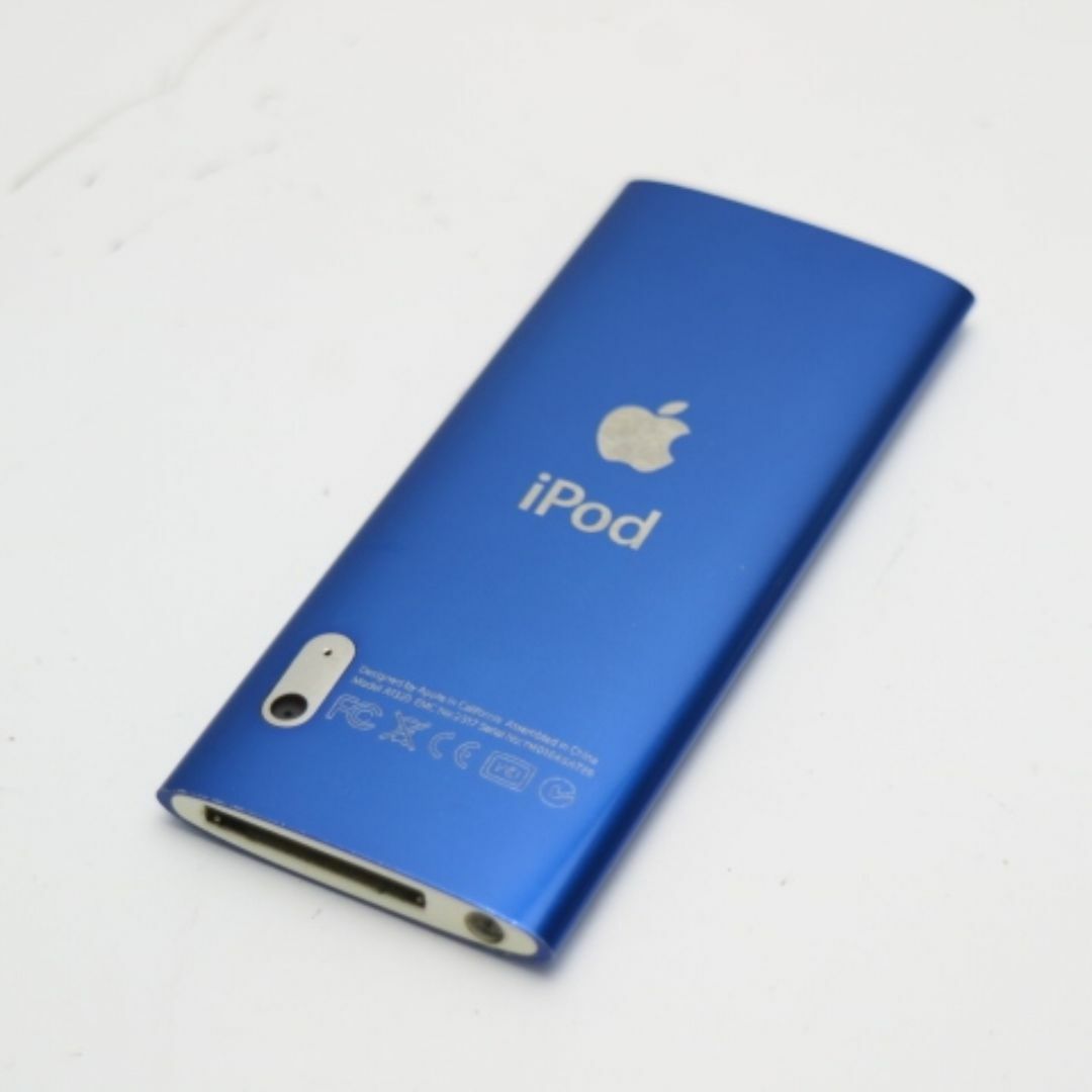 iPod(アイポッド)の超美品 iPOD nano 第5世代 8GB ブルー  M333 スマホ/家電/カメラのオーディオ機器(ポータブルプレーヤー)の商品写真