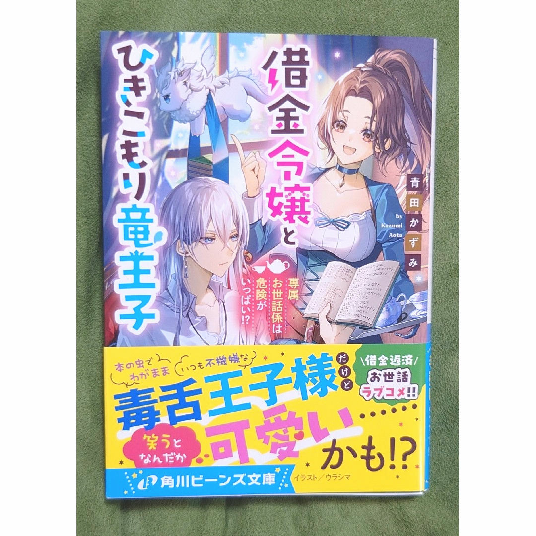 借金令嬢とひきこもり竜王子 : 専属お世話係は危険がいっぱい!? エンタメ/ホビーの本(文学/小説)の商品写真