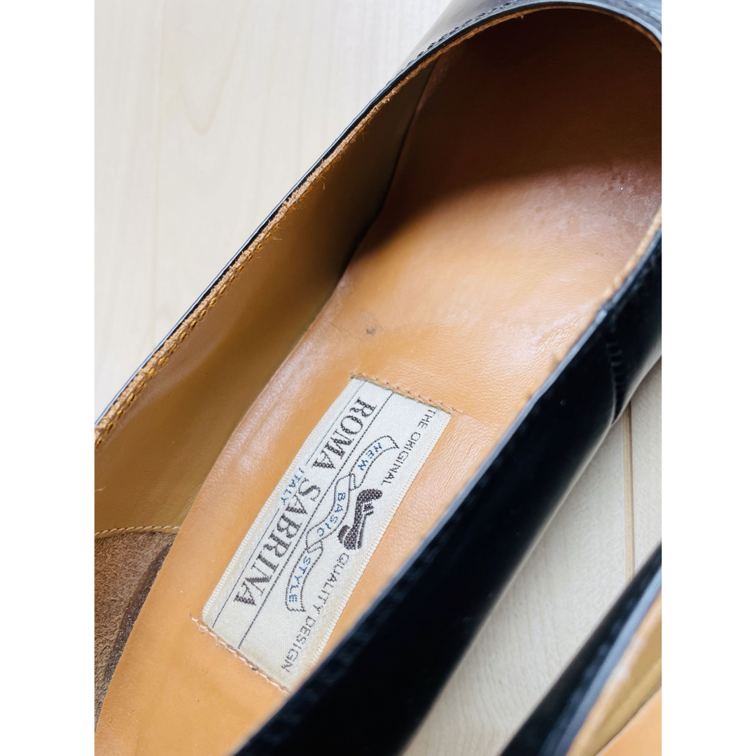 パンプス　ローマサブリナ　ROMA SABRINA レディース　ブラック　通勤 レディースの靴/シューズ(ハイヒール/パンプス)の商品写真