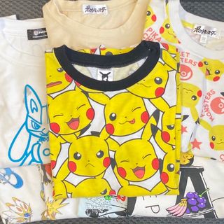 ユニクロ(UNIQLO)の【中古】ポケモンTシャツ 8枚 120-130cm(Tシャツ/カットソー)