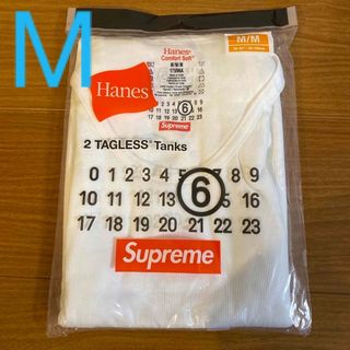 シュプリーム(Supreme)のsupreme MM6 タンクトップ 白M(タンクトップ)