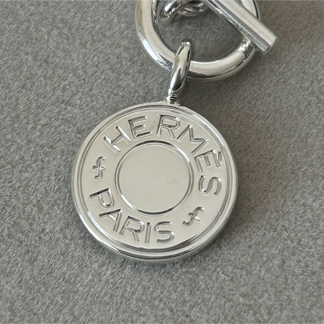 HERMES - 【美品】HERMES エルメス セリエ ネックレス シルバー HERMES - 【美品】HERMES エルメス セリエ ネックレス シルバー