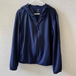 ユニクロ(UNIQLO)のユニクロ　エアリズムパーカー　キッズ130(ジャケット/上着)