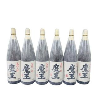 焼酎 白玉醸造 名門の粋 魔王 和紙付き 詰め日2024.03.18 まとめ売り6本セット 1800ml 25度 【未開栓】 42403K210(焼酎)