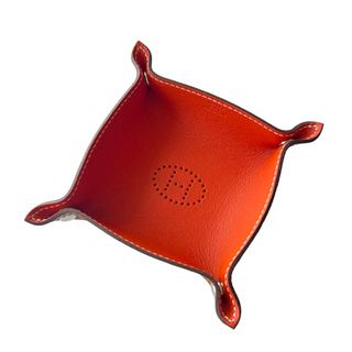 エルメス(Hermes)のHERMES エルメス ヴィド・ポッシュ ミニ オレンジ ブラウン U刻印(小物入れ)