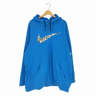 ナイキ(NIKE)のNIKE(ナイキ) DRY-FIT フロントロゴプリント プルオーバーパーカー(パーカー)