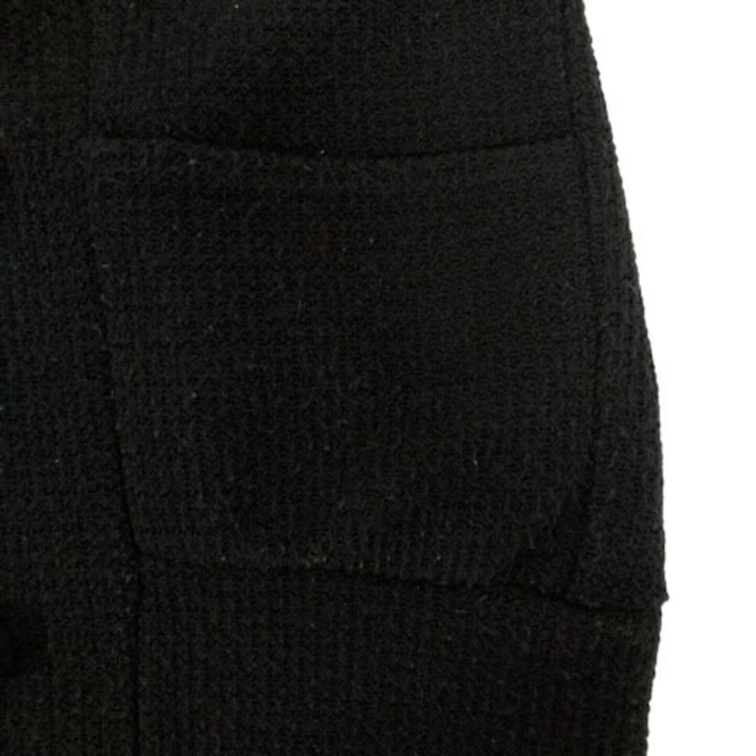 KBF(ケービーエフ)のケイビーエフ  カーディガン セーター 無地 裏地 長袖 ONE 黒 レディース レディースのトップス(カーディガン)の商品写真