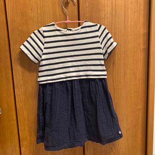 プチバトー(PETIT BATEAU)のプチバトー　ワンピース　子供服(ワンピース)