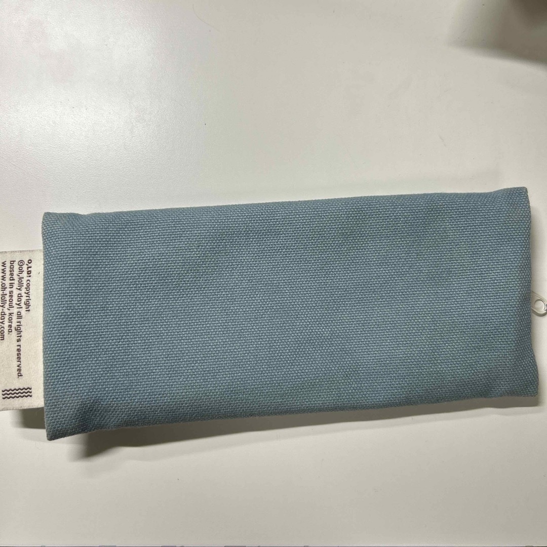 fabric pencil case ペンケース モンナニ 韓国 筆箱 インテリア/住まい/日用品の文房具(ペンケース/筆箱)の商品写真