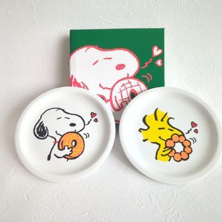 スヌーピー(SNOOPY)のミスド　スヌーピー　プレートセット(食器)