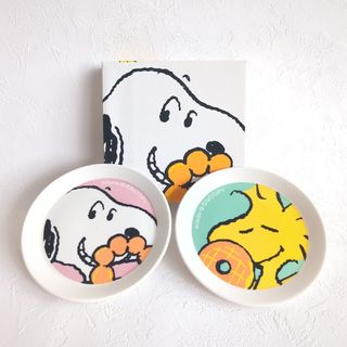 スヌーピー(SNOOPY)のミスド　スヌーピー　プレートセット(食器)