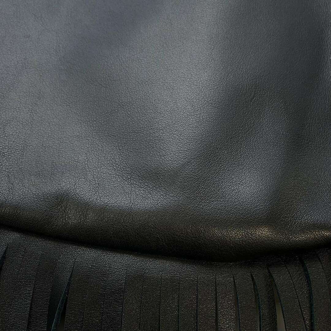 Bottega Veneta(ボッテガヴェネタ)のボッテガヴェネタ ショルダーバッグ ザ フリンジ  レザー 630363 BOTTEGA VENETA 黒 レディースのバッグ(ショルダーバッグ)の商品写真