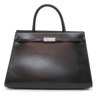 ジバンシィ(GIVENCHY)のジバンシー ハンドバッグ 1952 トップハンドル カーフレザー GIVENCHY 2way 黒(ハンドバッグ)