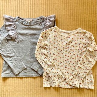 エニィファム(anyFAM)の子供服 130 2着セット 長袖 Tシャツ カットソー トップス ロンT(Tシャツ/カットソー)