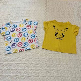 ジーユー(GU)のポケモンtシャツ　80センチ(Ｔシャツ)