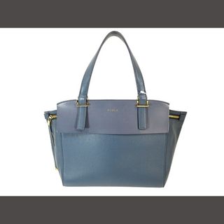 フルラ(Furla)のフルラ FURLA フルラ FURLA  ハンドバッグ 無地 ブルー QQQ(ハンドバッグ)