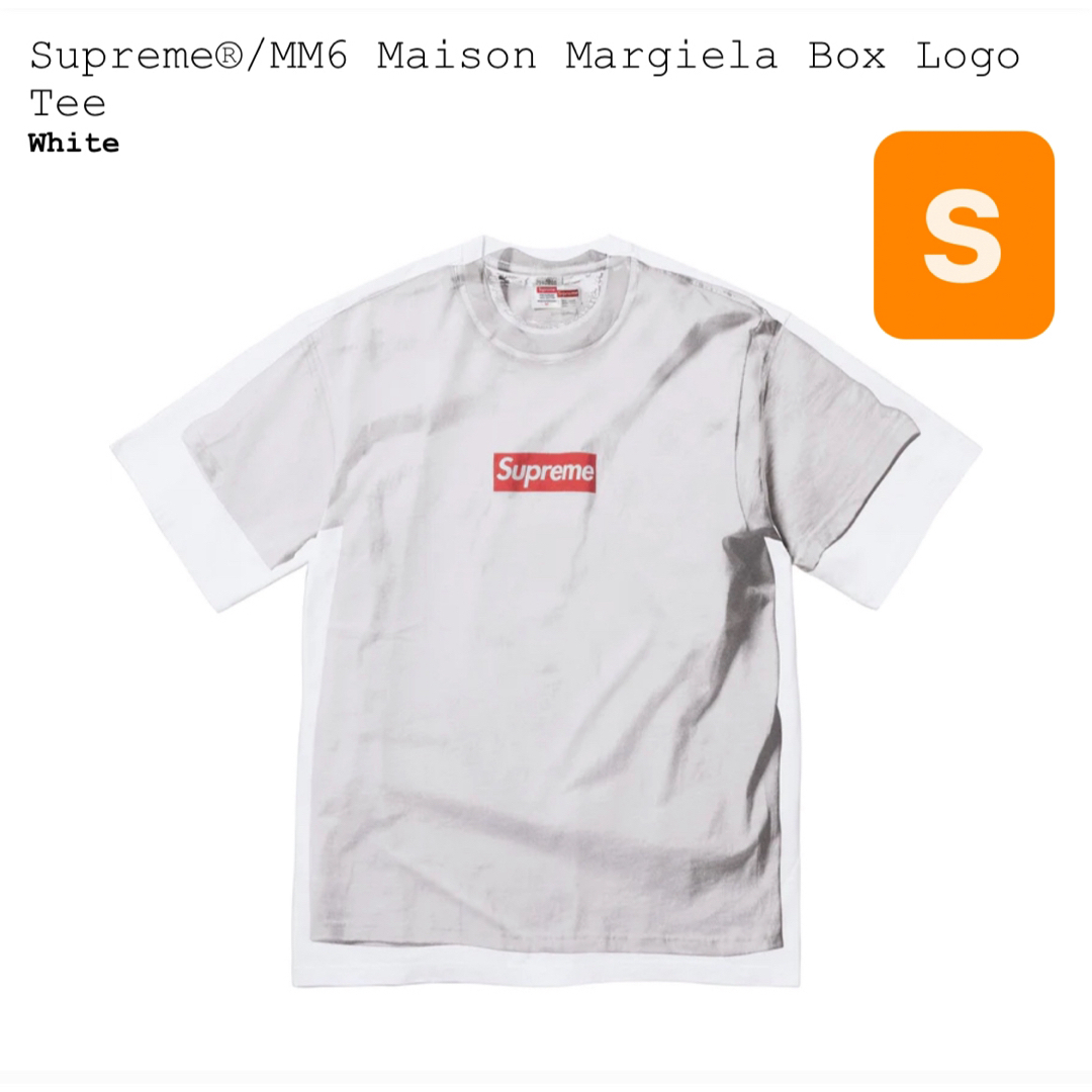 Supreme(シュプリーム)のSupreme MM6 Maison Margiela Box Logo Tee メンズのトップス(Tシャツ/カットソー(半袖/袖なし))の商品写真