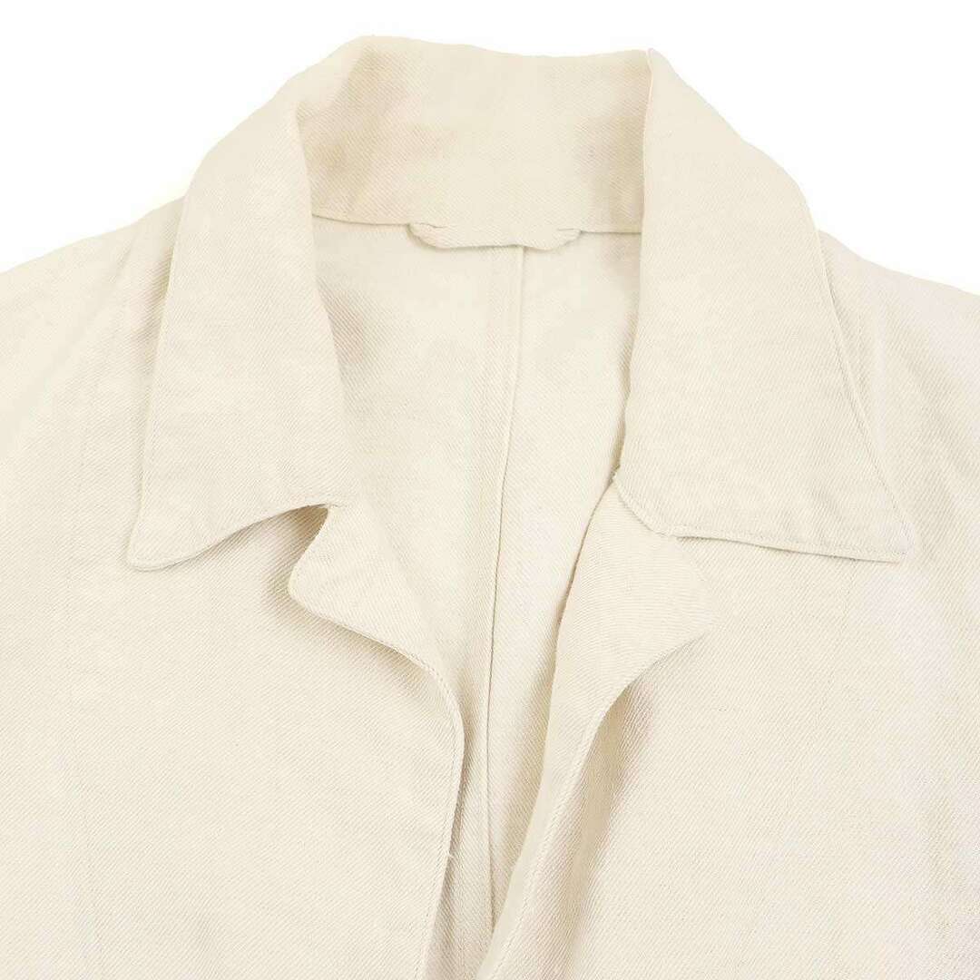 COMOLI(コモリ)のCOMOLI コモリ 18SS Linen 1938 Jacket リネンテーラードジャケット アイボリー 2 M01-01012 メンズのジャケット/アウター(テーラードジャケット)の商品写真