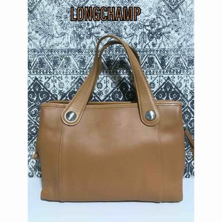 ロンシャン(LONGCHAMP)の【中古品】LONGCHAMP ロンシャン レザー ハンドバッグ トートバッグ(ハンドバッグ)