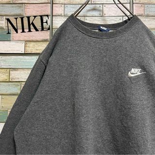 ナイキ(NIKE)のNIKE ナイキ　スウェット　トレーナー　ワンポイント刺繍ロゴ(スウェット)