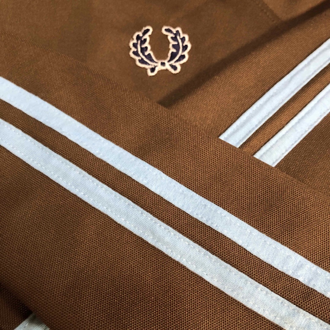 FRED PERRY - 希少デッドストック⭐️90s Fred Perry ブラウン FRED PERRY - 希少デッドストック⭐️90s Fred Perry ブラウン