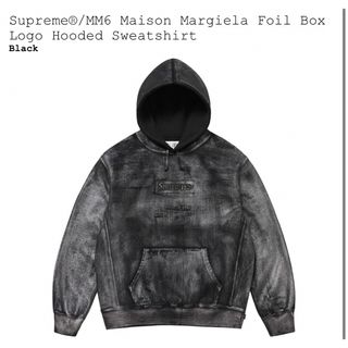 シュプリーム(Supreme)のSupreme Margiela Box Logo シュプリーム マルジェラ(パーカー)