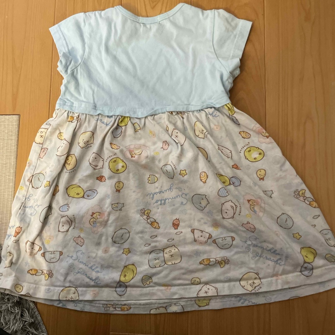 SiShuNon(シシュノン)のすみっこ　ワンピース キッズ/ベビー/マタニティのキッズ服女の子用(90cm~)(ワンピース)の商品写真