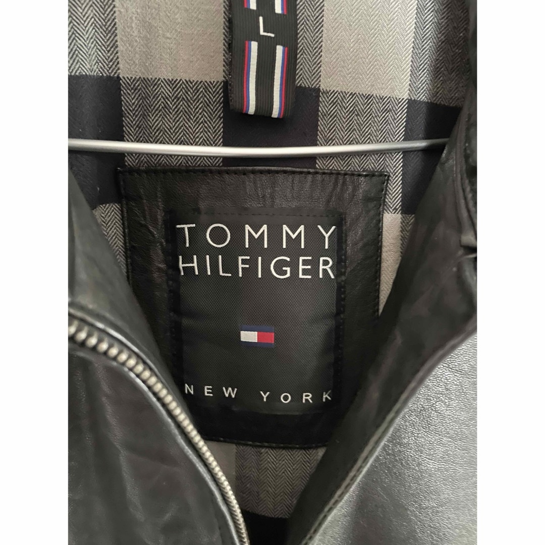 TOMMY HILFIGER(トミーヒルフィガー)のトミーヒルフィガー　革ジャン メンズのジャケット/アウター(レザージャケット)の商品写真