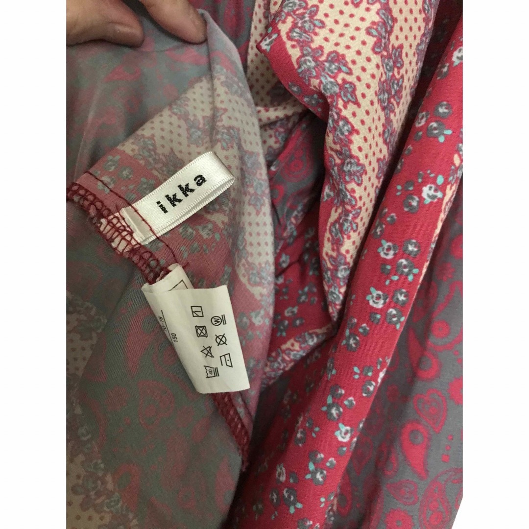ikka(イッカ)の長袖　ブラウス レディースのトップス(シャツ/ブラウス(長袖/七分))の商品写真