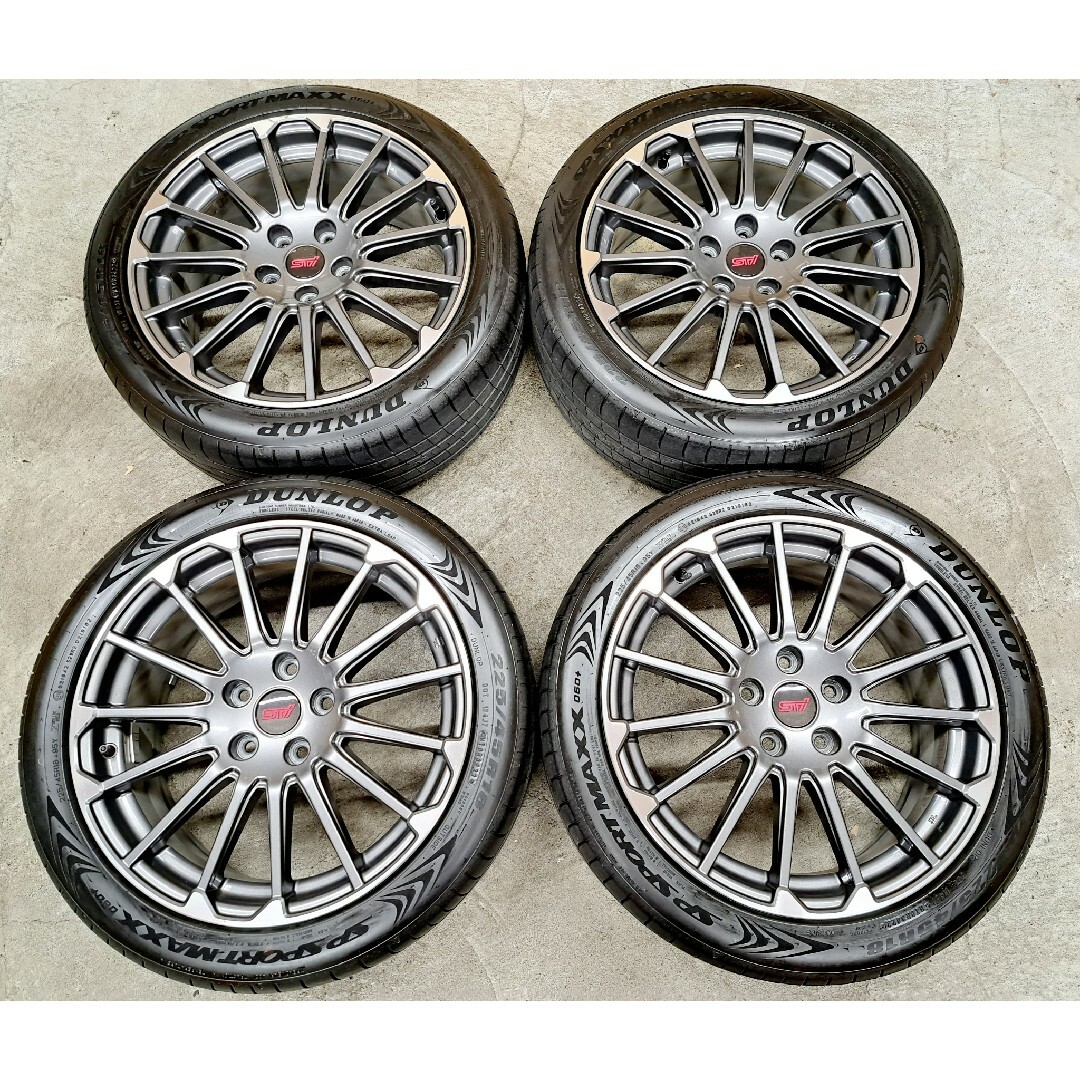 スバル - スバル レヴォーグ STI スポーツ 純正 ホイールタイヤ 4本 スバル - スバル レヴォーグ STI スポーツ 純正 ホイールタイヤ 4本