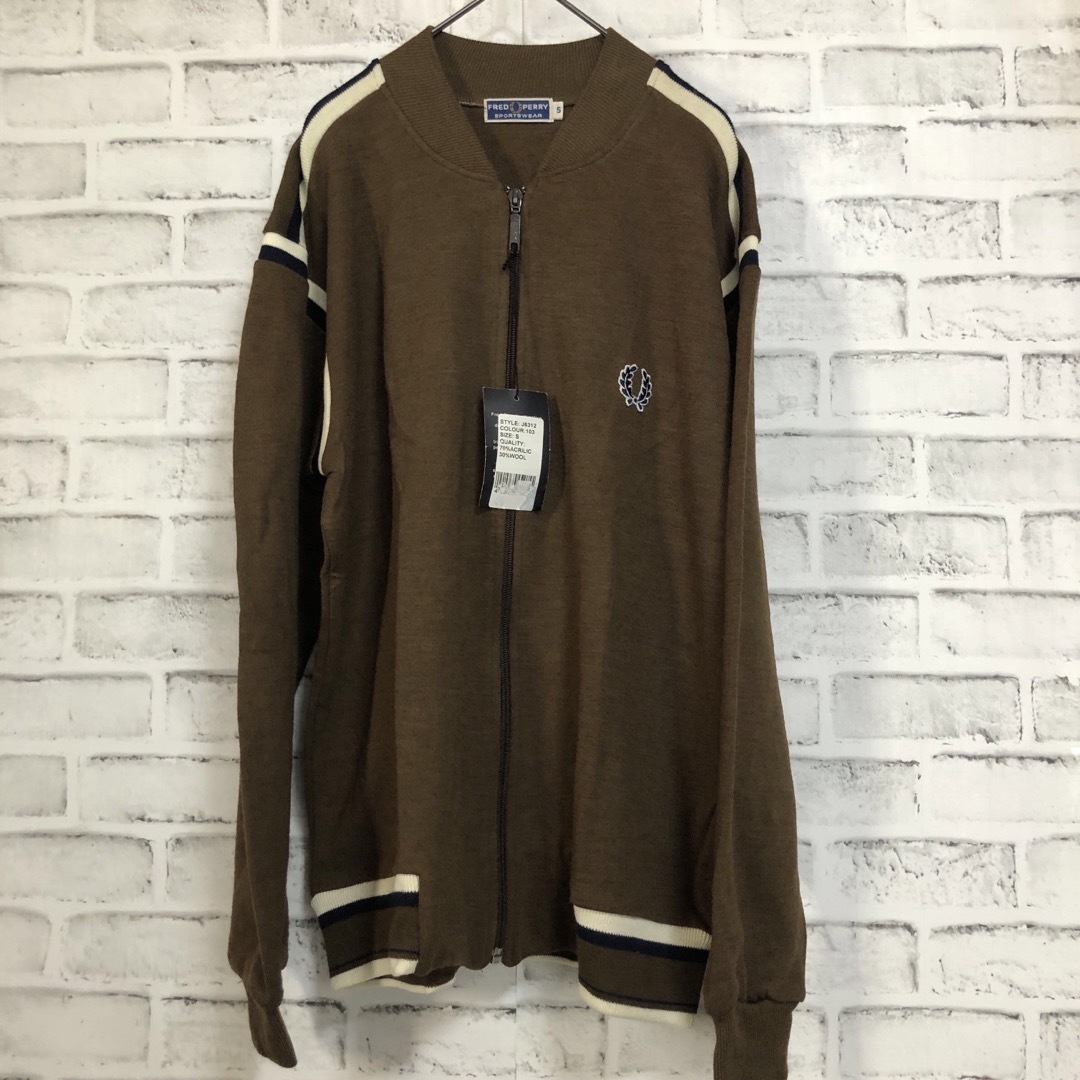 FRED PERRY(フレッドペリー)の希少デザイン/デッドストック⭐️Fred Perryブラウントラックジャケット メンズのトップス(ジャージ)の商品写真