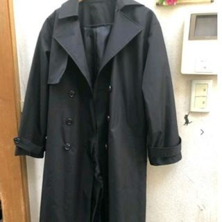 LL新品しまむら黒トレンチコート