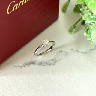 カルティエ(Cartier)のカルティエ　1895 ソリテール プラチナ 0.31ct  49サイズ(リング(指輪))