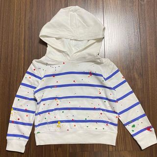 ポロラルフローレン(POLO RALPH LAUREN)のポロラルフローレン　ストライプパーカー　3T(Tシャツ/カットソー)