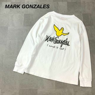 美品 MARK GONZALES マークゴンザレス ビッグロゴ ロングスリーブ