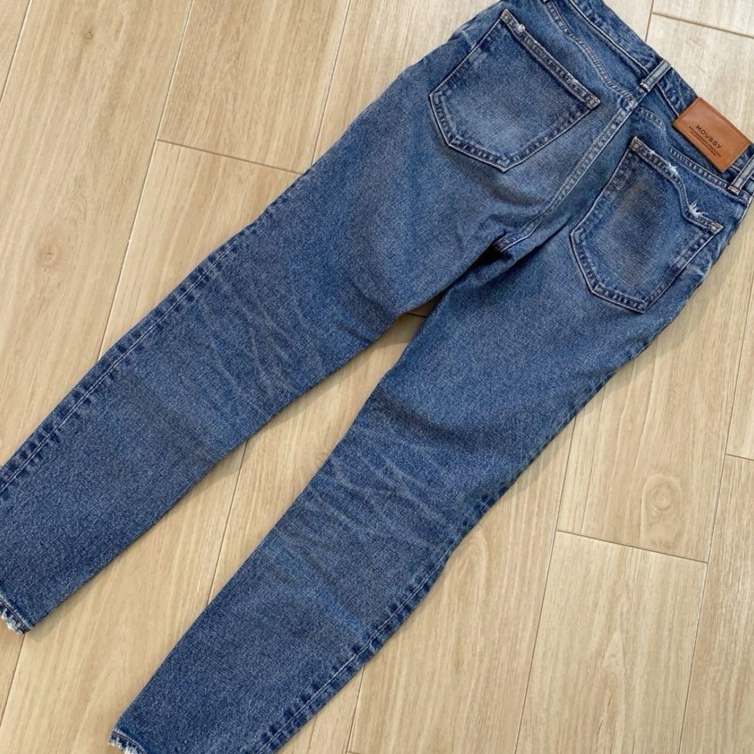 moussy(マウジー)の美品 Moussy MVS SKINNY 23 レディースのパンツ(デニム/ジーンズ)の商品写真