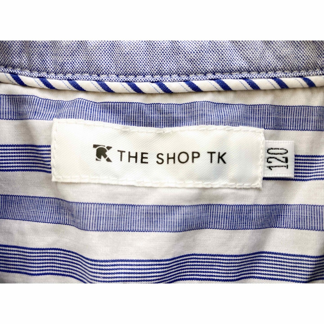 THE SHOP TK(ザショップティーケー)のTHESHOPTK Tシャツ　グレー　上品　120 キッズ/ベビー/マタニティのキッズ服男の子用(90cm~)(Tシャツ/カットソー)の商品写真