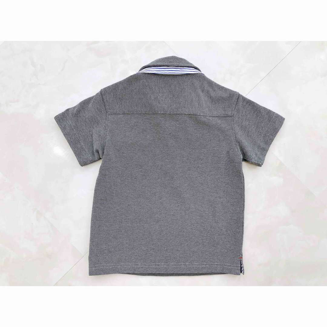 THE SHOP TK(ザショップティーケー)のTHESHOPTK Tシャツ　グレー　上品　120 キッズ/ベビー/マタニティのキッズ服男の子用(90cm~)(Tシャツ/カットソー)の商品写真