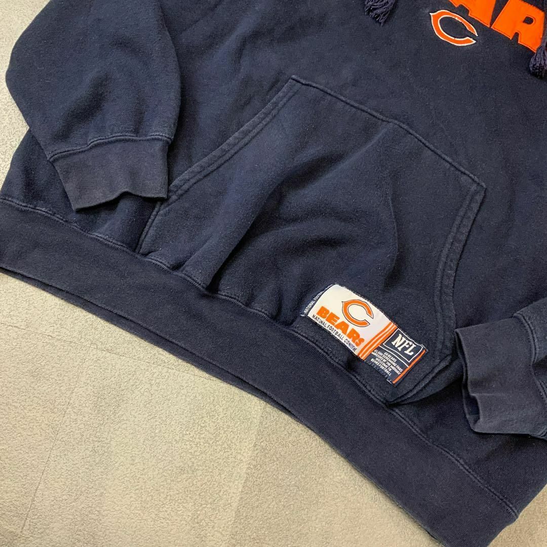 00‘s NFL CHICAGO BEARS ベアーズ ビッグ刺繍 パーカー メンズのトップス(パーカー)の商品写真