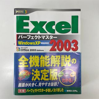 Excel 2003パーフェクトマスター : Windows XP完全対応(コンピュータ/IT)