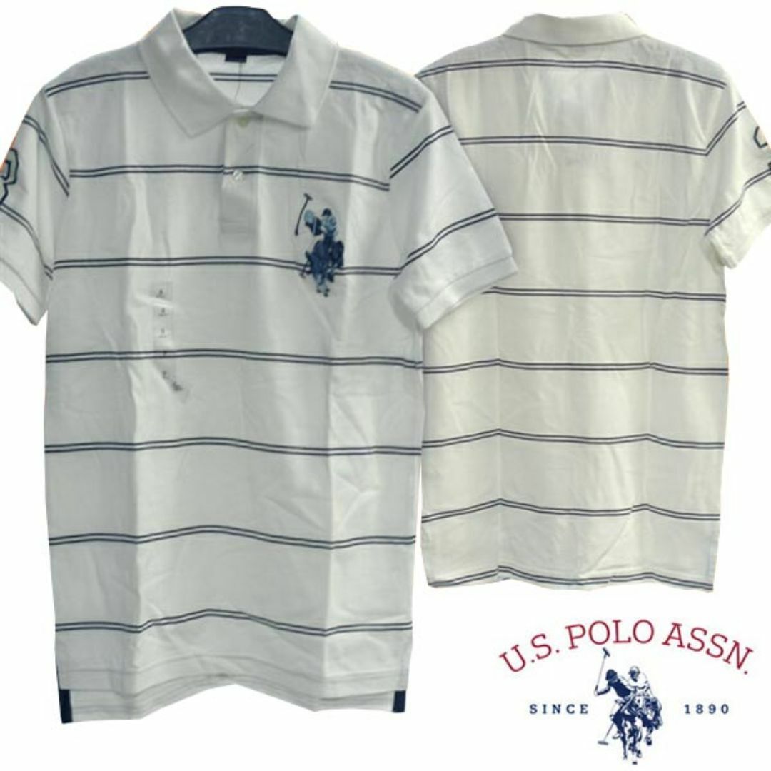 U.S. POLO ASSN.(ユーエスポロアッスン)の訳あり　アウトレット　U.S. POLO ASSN メンズ 半袖 ポロシャツ メンズのトップス(ポロシャツ)の商品写真