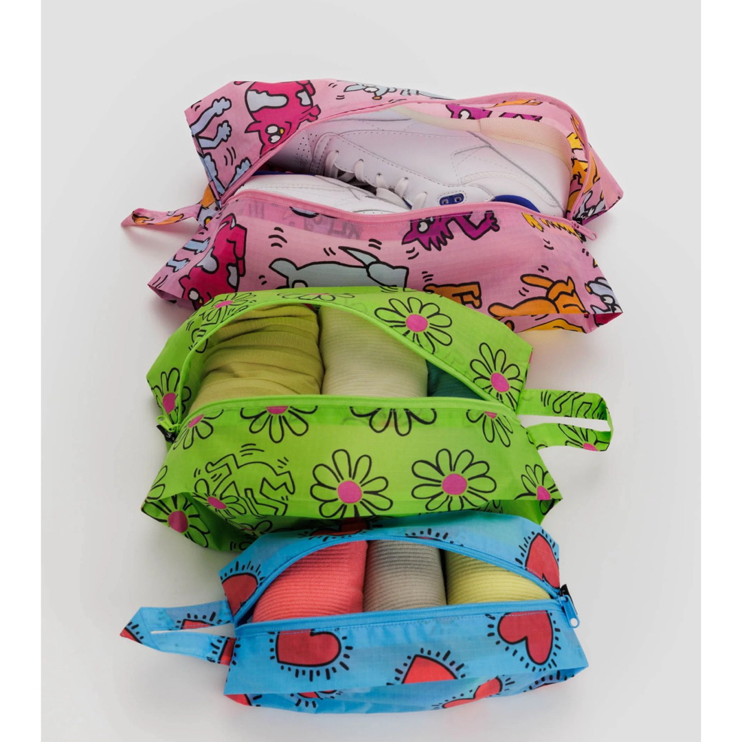 BAGGU - 【新品未使用】Baggu バグー 3D zip キースヘリングの通販 by BAGGU - 【新品未使用】Baggu バグー 3D zip キースヘリングの通販 by