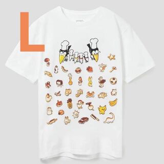 グラニフ(Design Tshirts Store graniph)のＬサイズ　からすのパンやさん　Tシャツ　かこさとし　 グラニフ(Tシャツ(半袖/袖なし))