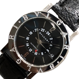 ブルガリ(BVLGARI)の　ブルガリ BVLGARI ブルガリブルガリGMT BB33SLGMT ブラック SS メンズ 腕時計(その他)