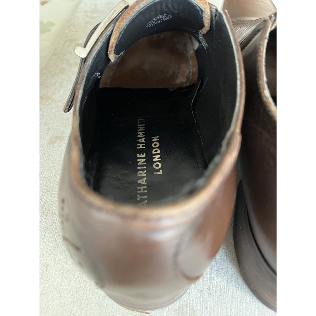KATHARINE HAMNETT(キャサリンハムネット)のKATHARINE HAMNETT LONDON 革靴24.5cm メンズの靴/シューズ(ドレス/ビジネス)の商品写真