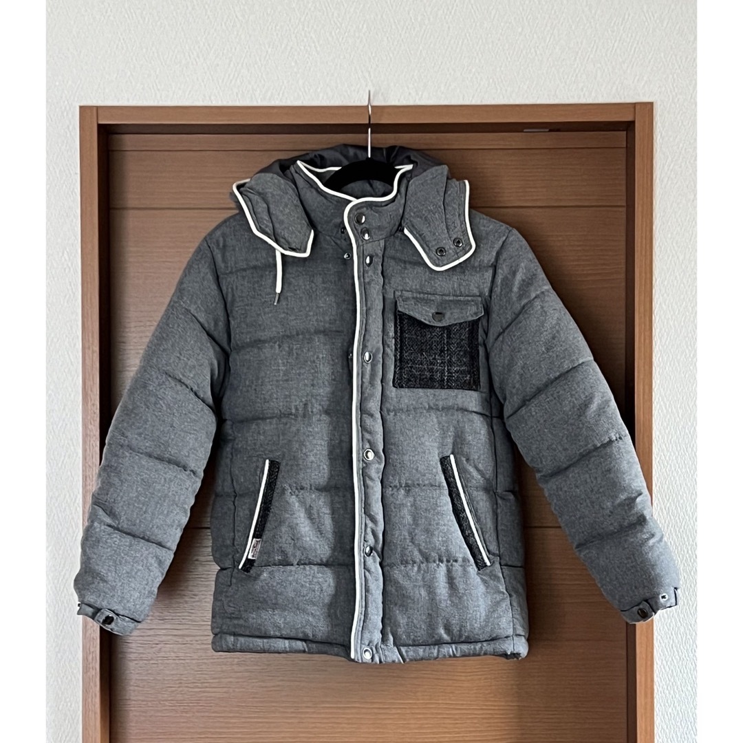 Harris Tweed(ハリスツイード)のハリスツイード　中綿ジャンパー　 キッズ/ベビー/マタニティのキッズ服男の子用(90cm~)(ジャケット/上着)の商品写真